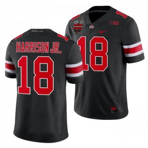 Youth Ohio State Buckeyes #18 Marvin Harrison Jr. Black NCAA 2023 Stitched College Football Jersey ARG4344SA